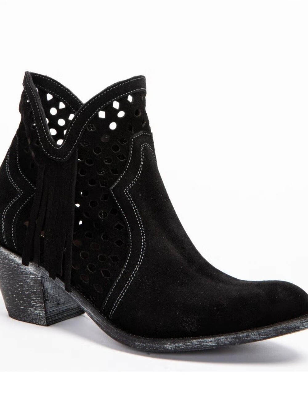 Shyanne Women's Nicki Zipper Booties Round Toe